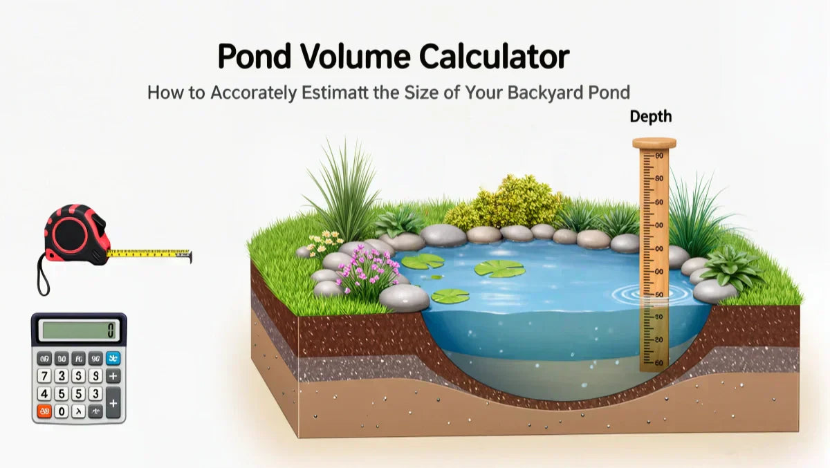 Pond Volume Calculator: How to Accurately Estimate the Size of Your Pond