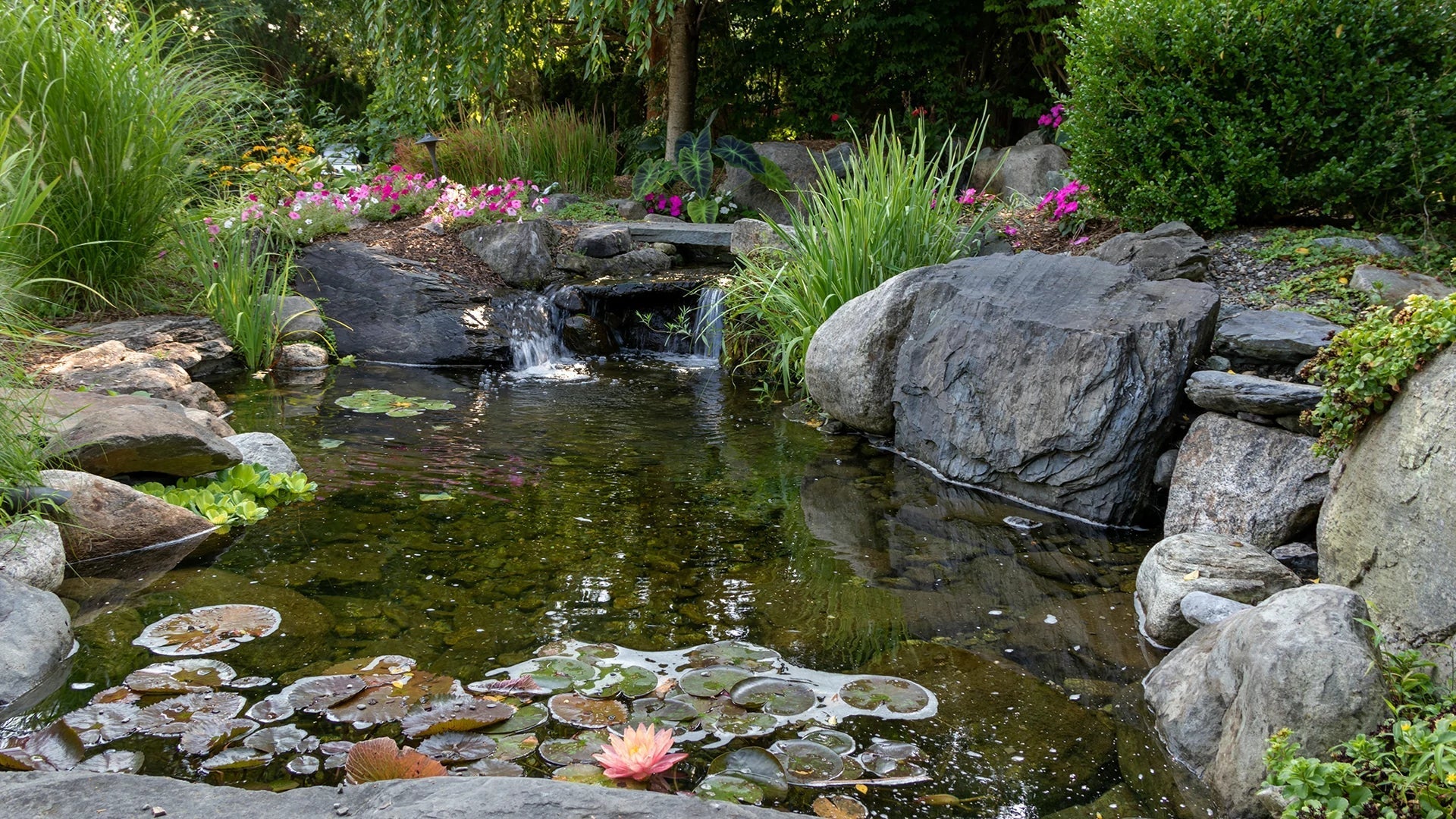 creative ideas for season pond decor