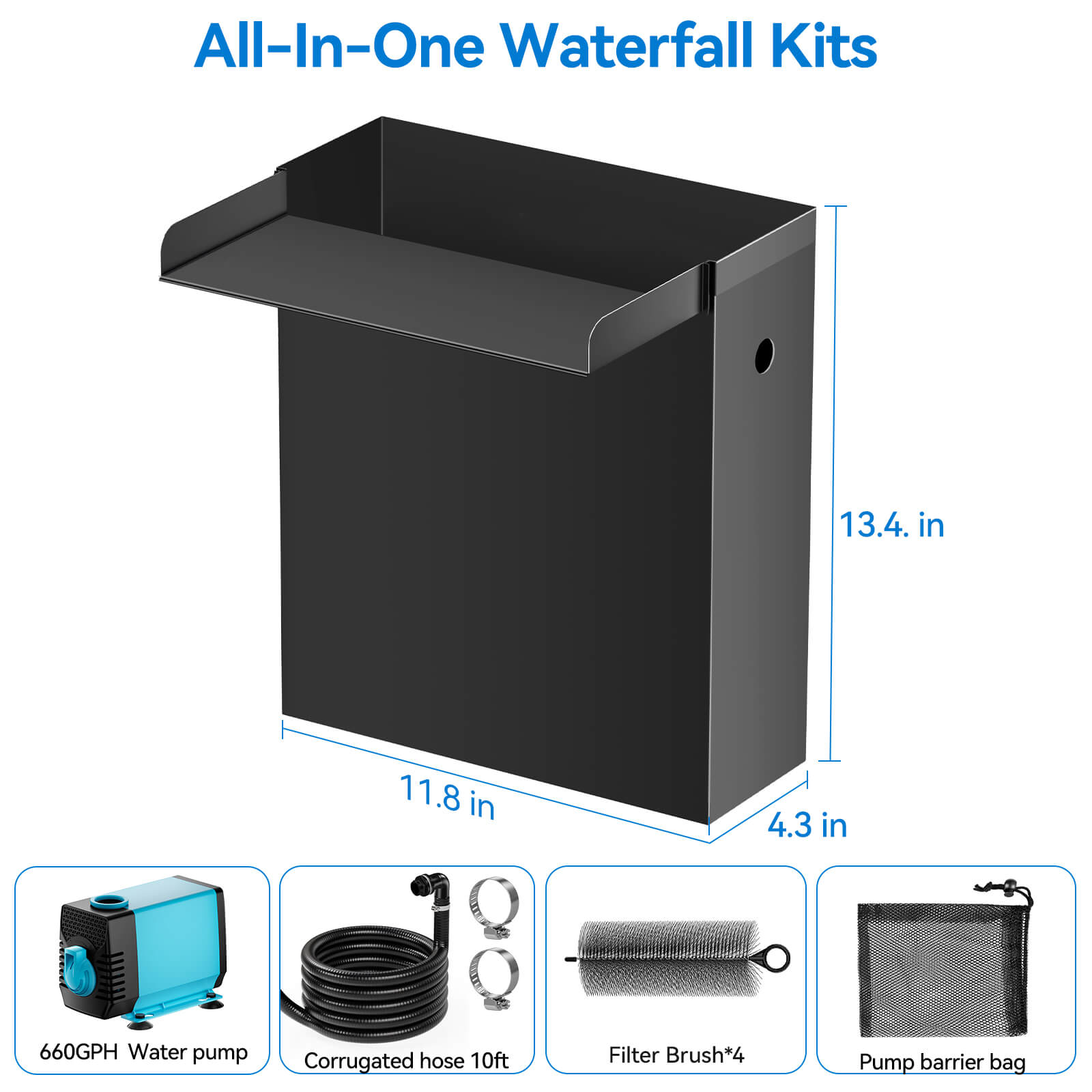 koi pond kit,outdoor pond kits,small koi pond kit