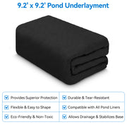 9.2' x 9.2' Pond Underlayment