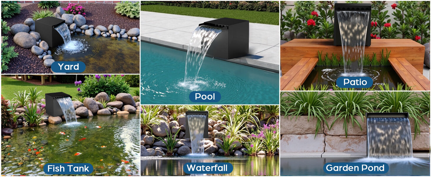 Providing a Clean, Clear, and Safe Pond Water for Koi fish, Plants, Fountain