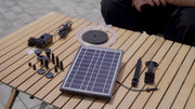 solar powered bird bath fountains