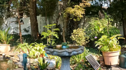 solar powered bird bath fountains