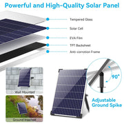 12W 160GPH Solar Water Fountain Pump