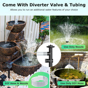45W 340GPH Solar Water Fountain Pump