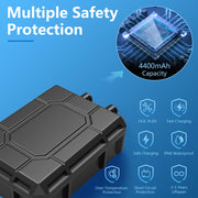4400mAh Battery Backup for 45W/50W/55W Solar Fountain Pump