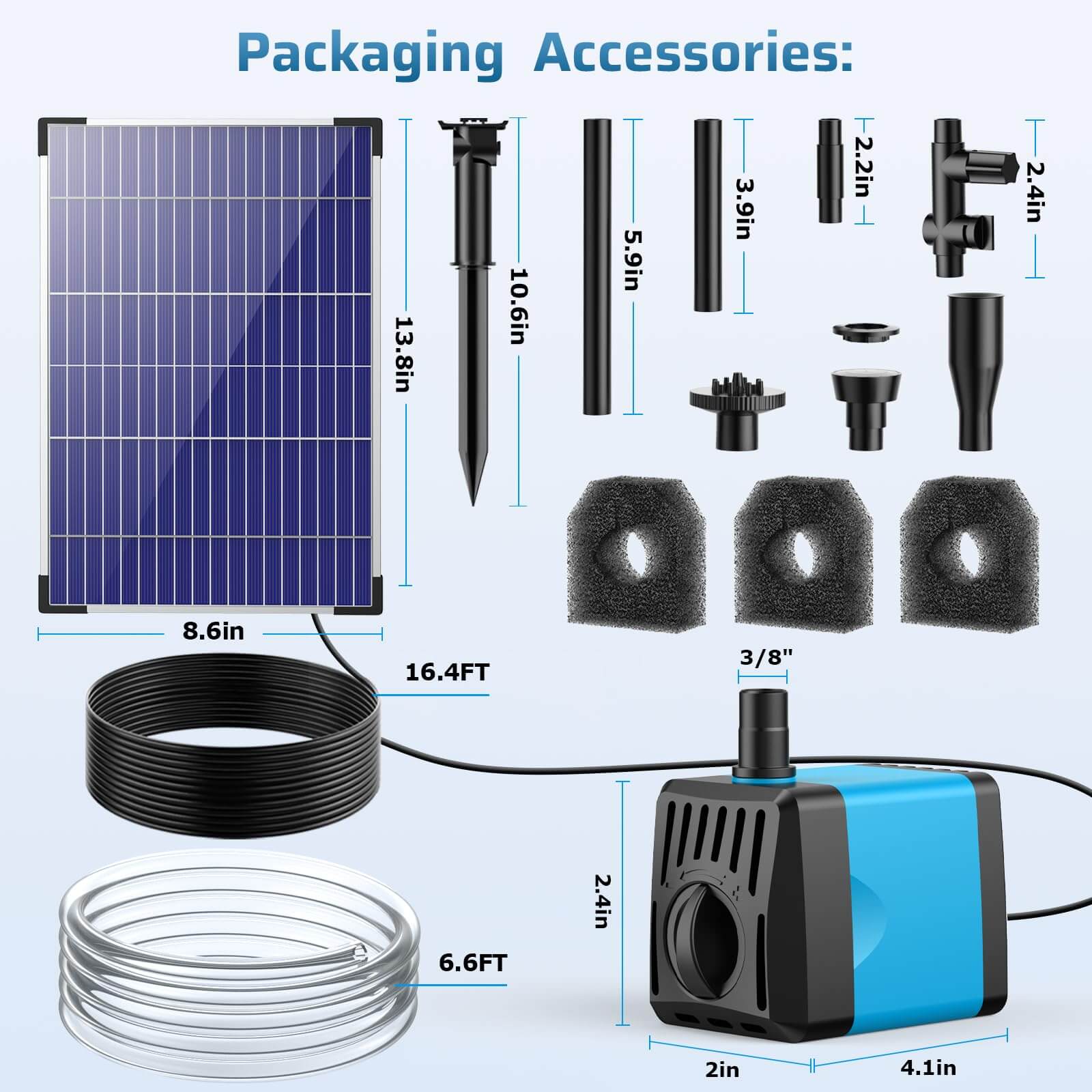 120 gph fountain pump,solar powered water pump for small fountain,120 gph water pump