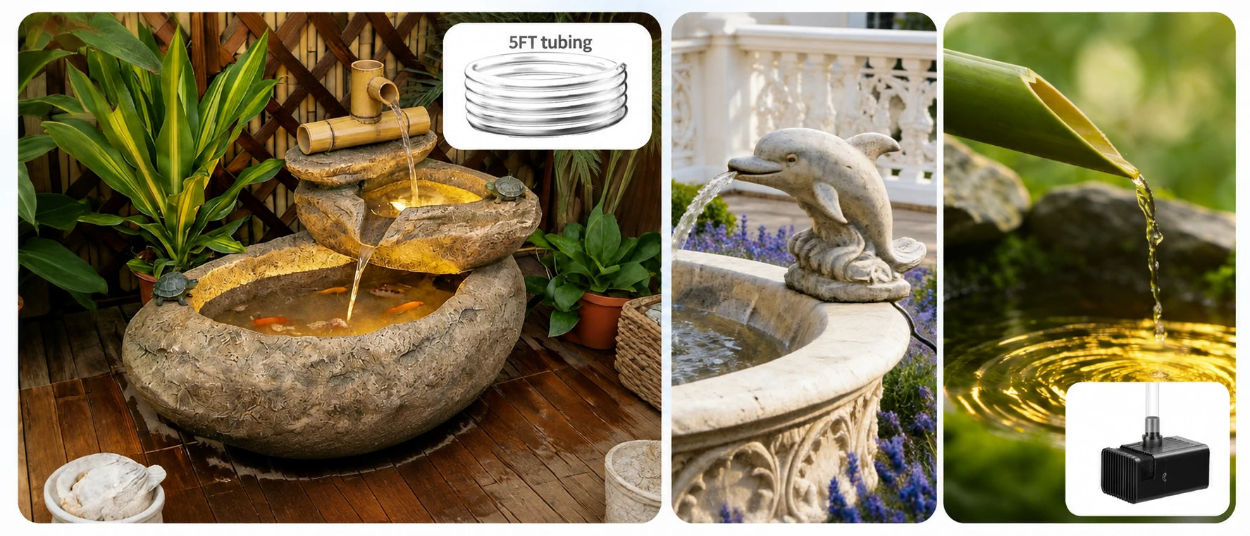 small solar fountain diy