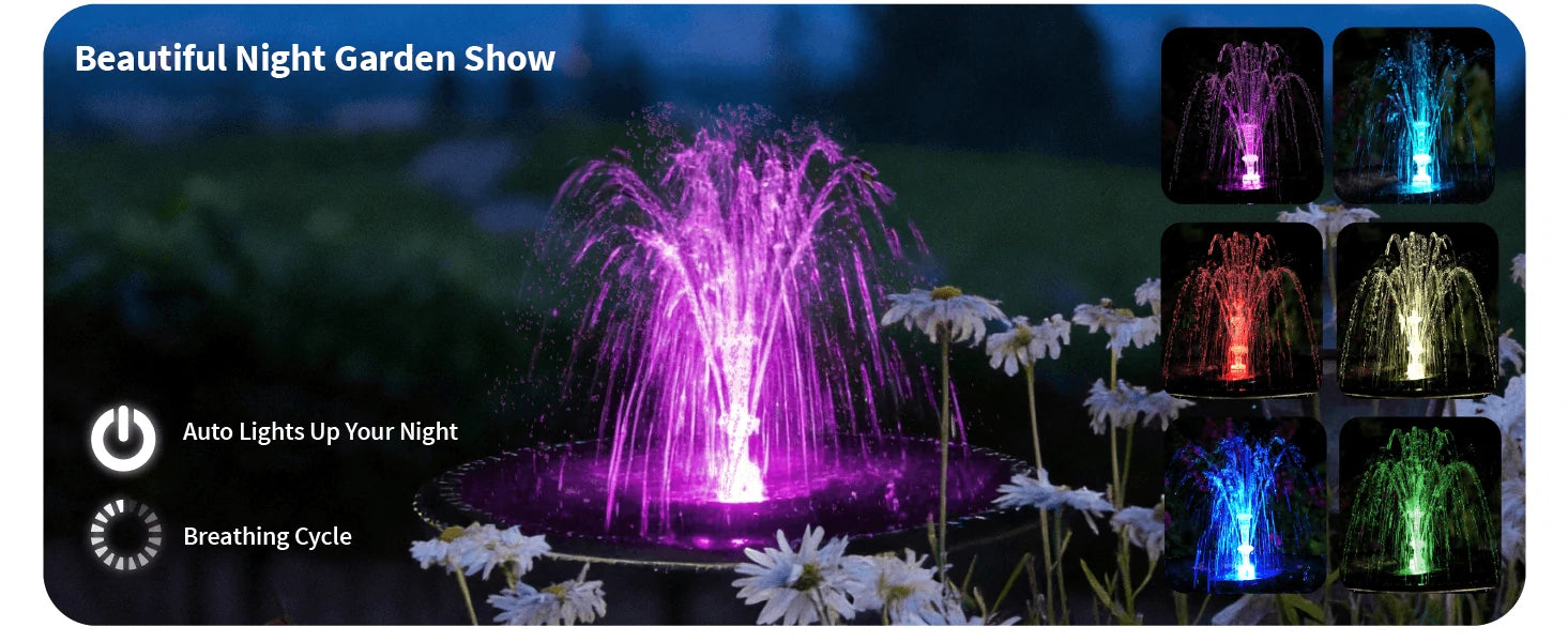 Color-Changing LED Lights for a Stunning Night Display