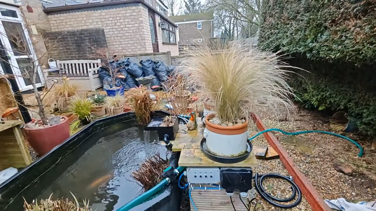 Unboxing and Installation of Poposoap 12.2-inch Pond Waterfall Pump Kit