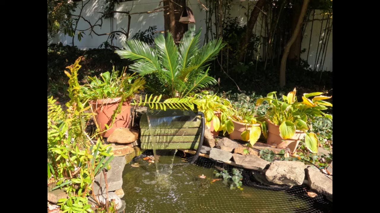 Create a beautiful waterscape! Poposoap pond waterfall pump kit test