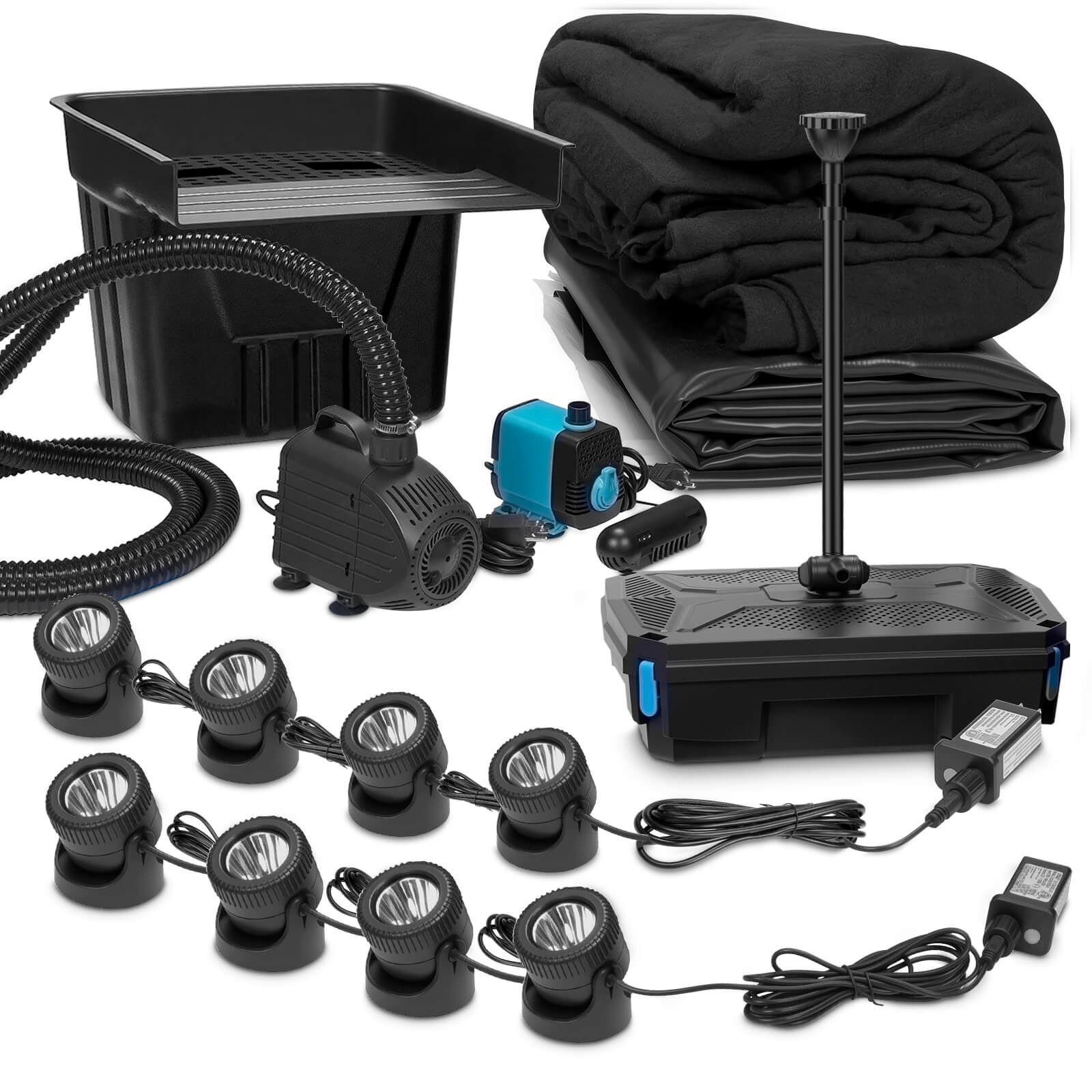 pond kits with waterfalls,outdoor pond kit,ponds kits