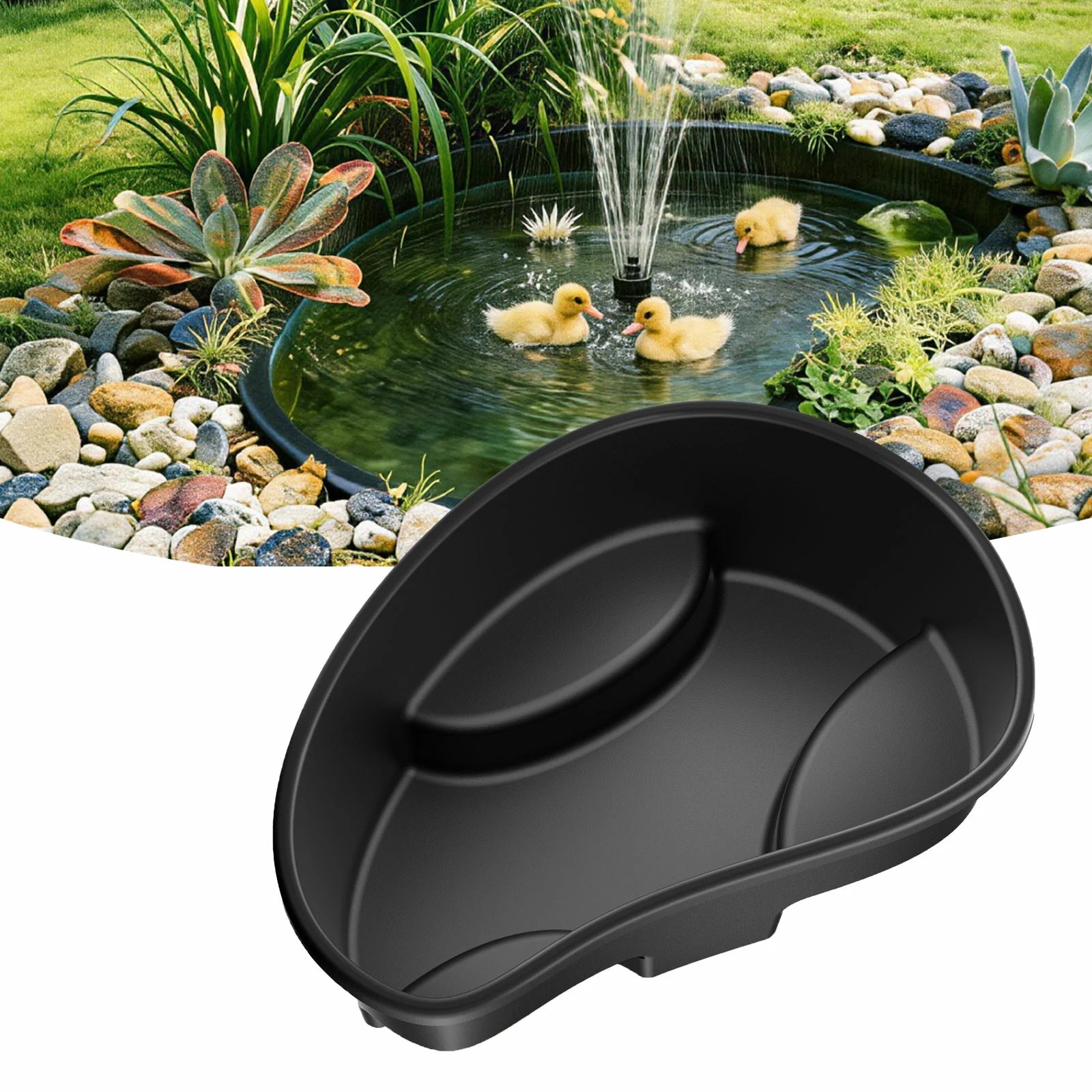 33 Gallon Rigid Plastic Pond