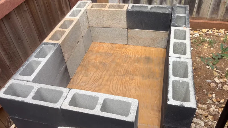 3. Ensure the structure is level.