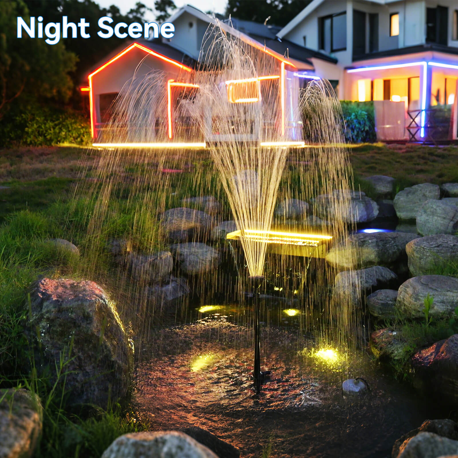 pond starter kit,pond kit with pump,outdoor fish pond kit