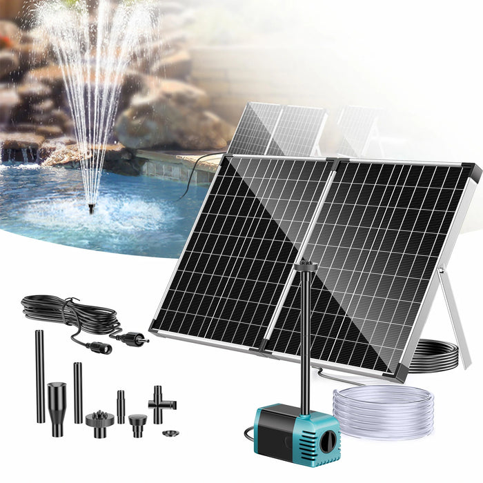 50W 360GPH Solar-Wasserbrunnenpumpe 
