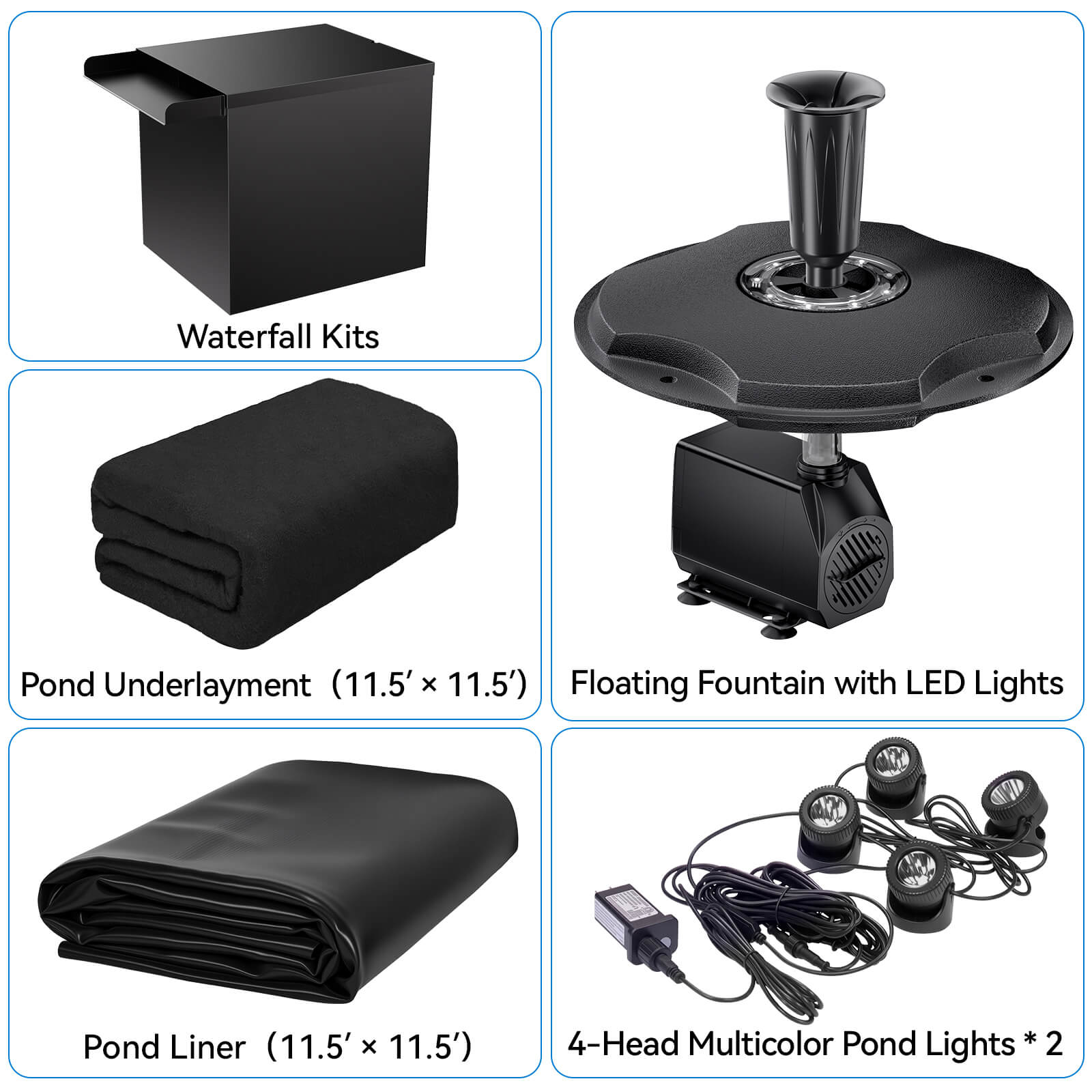 backyard fish pond kits,goldfish pond kits,outdoor fish pond kits
