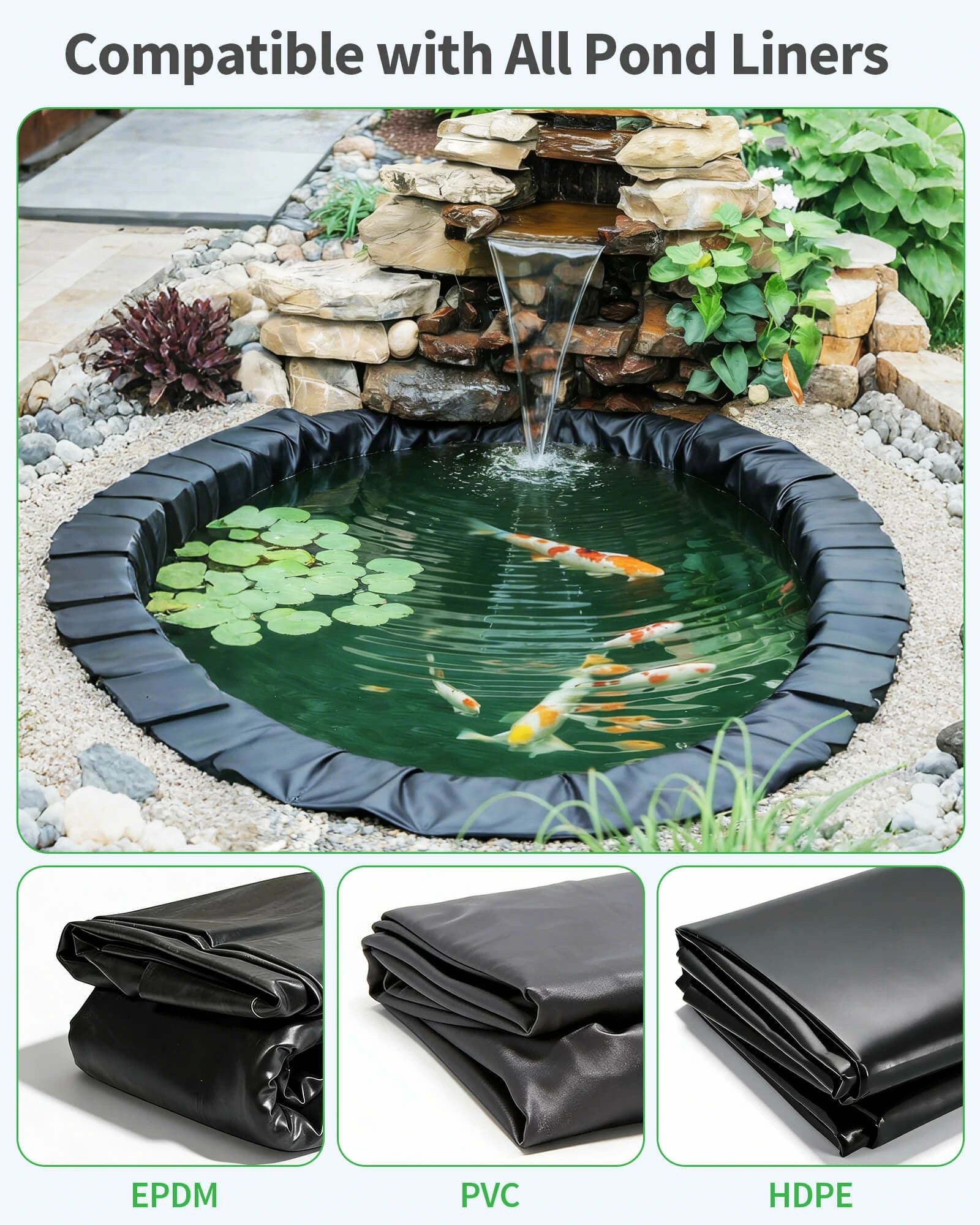 Sous-couche pour bassin de 11,5 pi x 11,5 pi