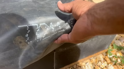 6. Smooth out creases to avoid folds that can trap dirt.