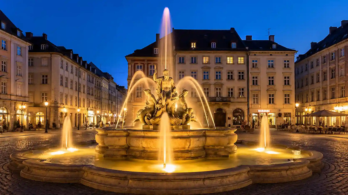 Fountain led underwater lights