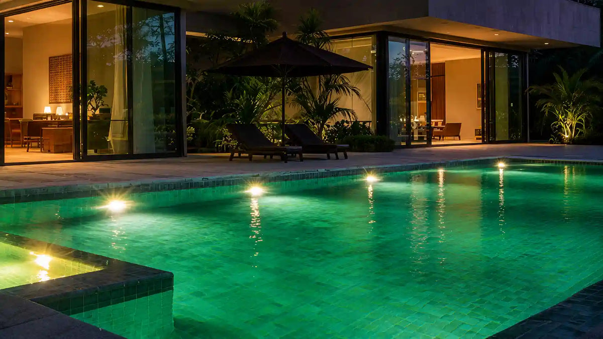 Swimming pool led underwater lights