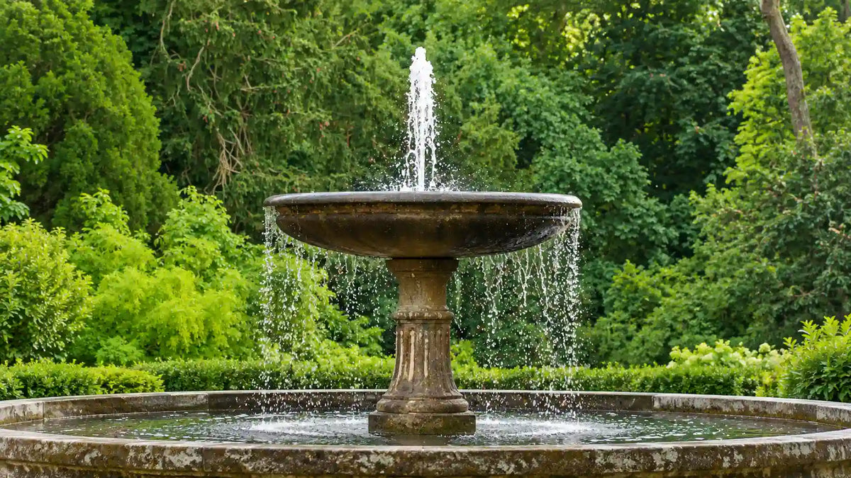Fountain small pond filter