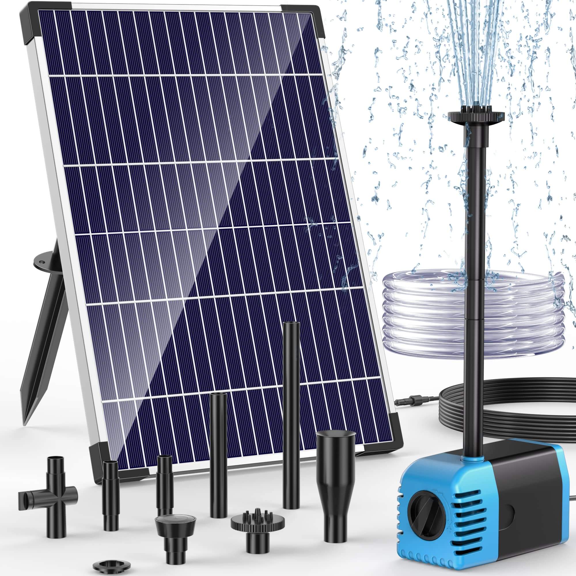 12W 160GPH Solar Water Fountain Pump