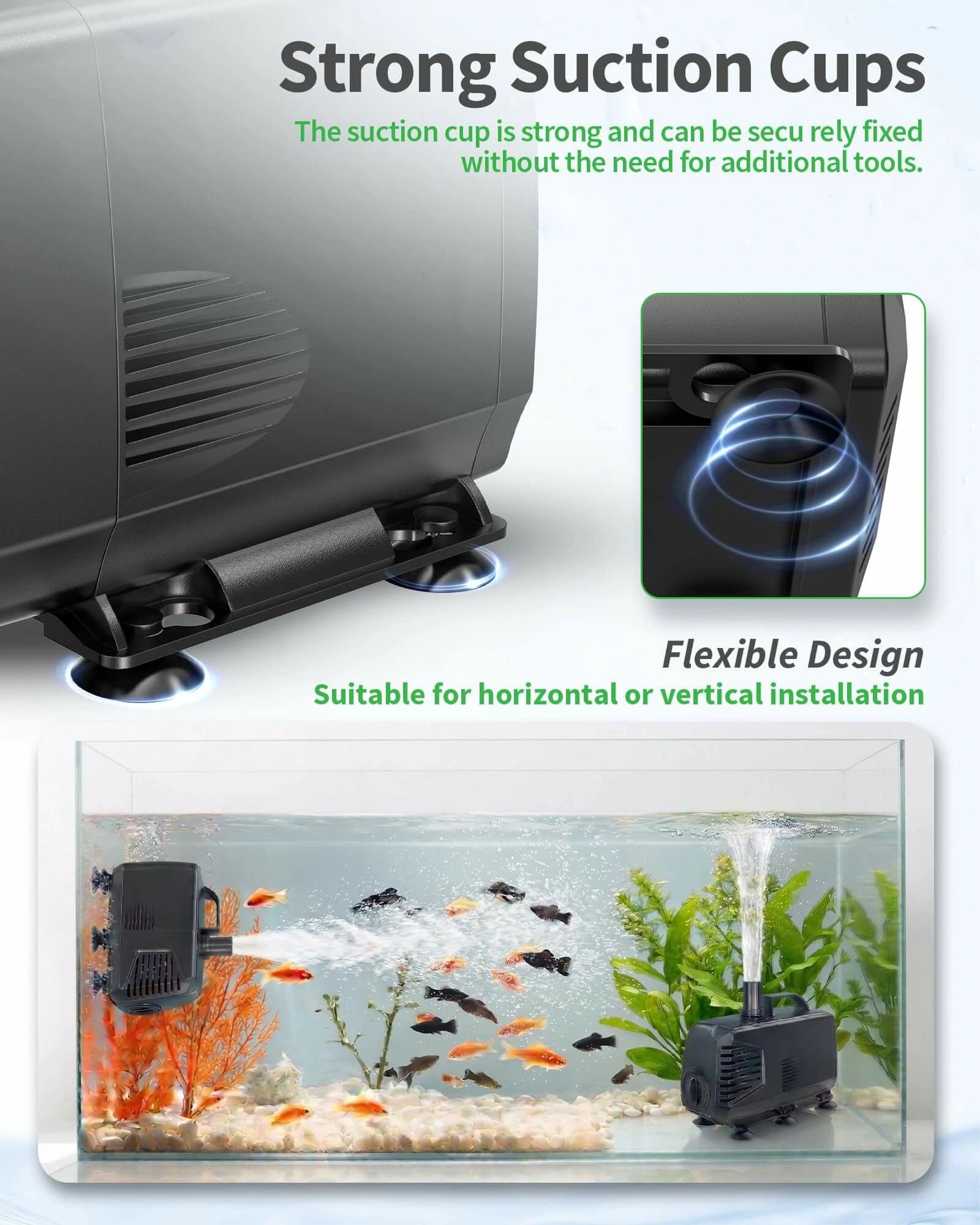680GPH Submersible Water Pump