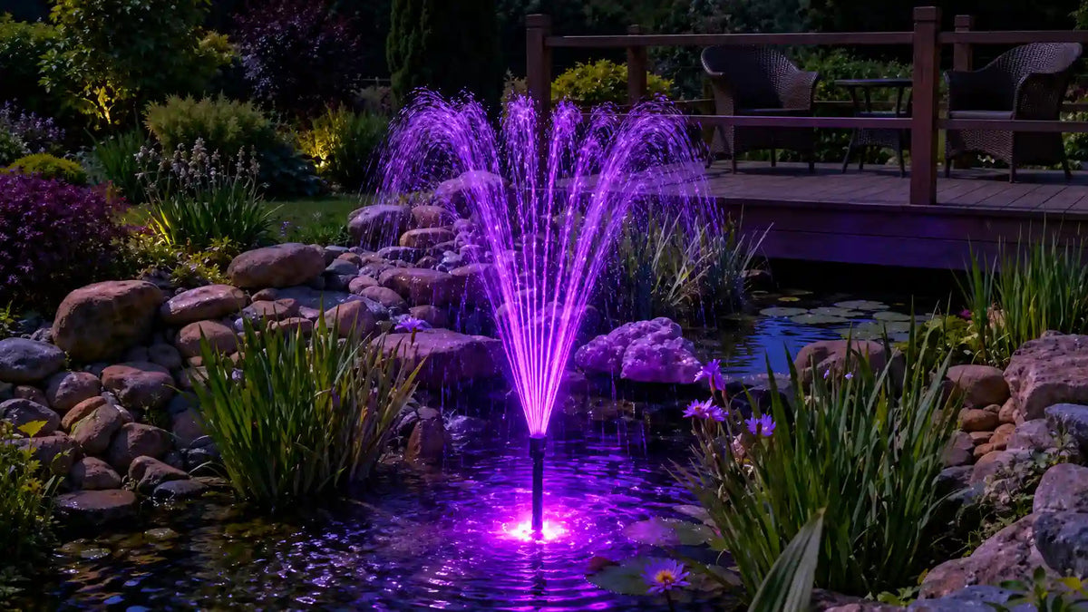 Backyard filtration pond system