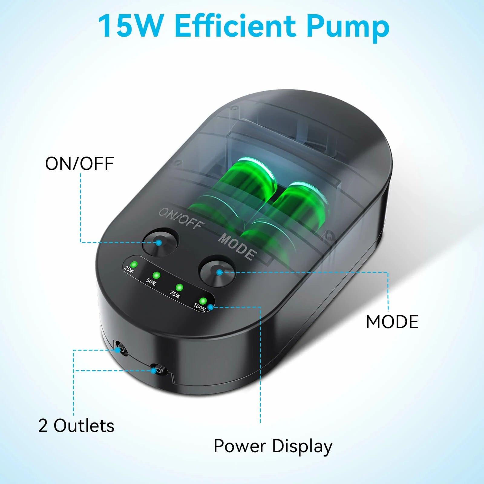 pond aerator solar efficient pump