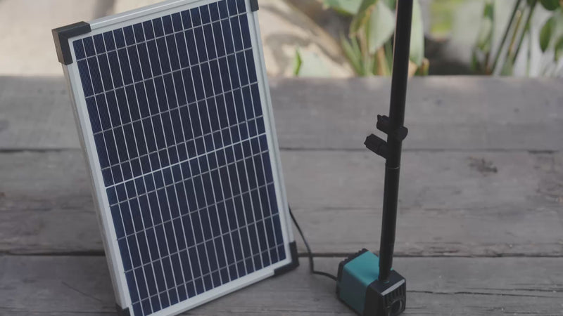 10W 120GPH Solar Water Fountain Pump