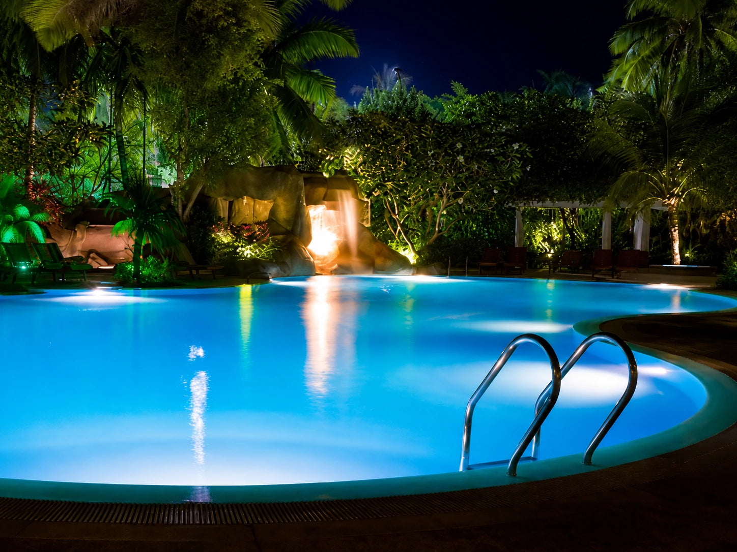 pond lights underwater solar pool