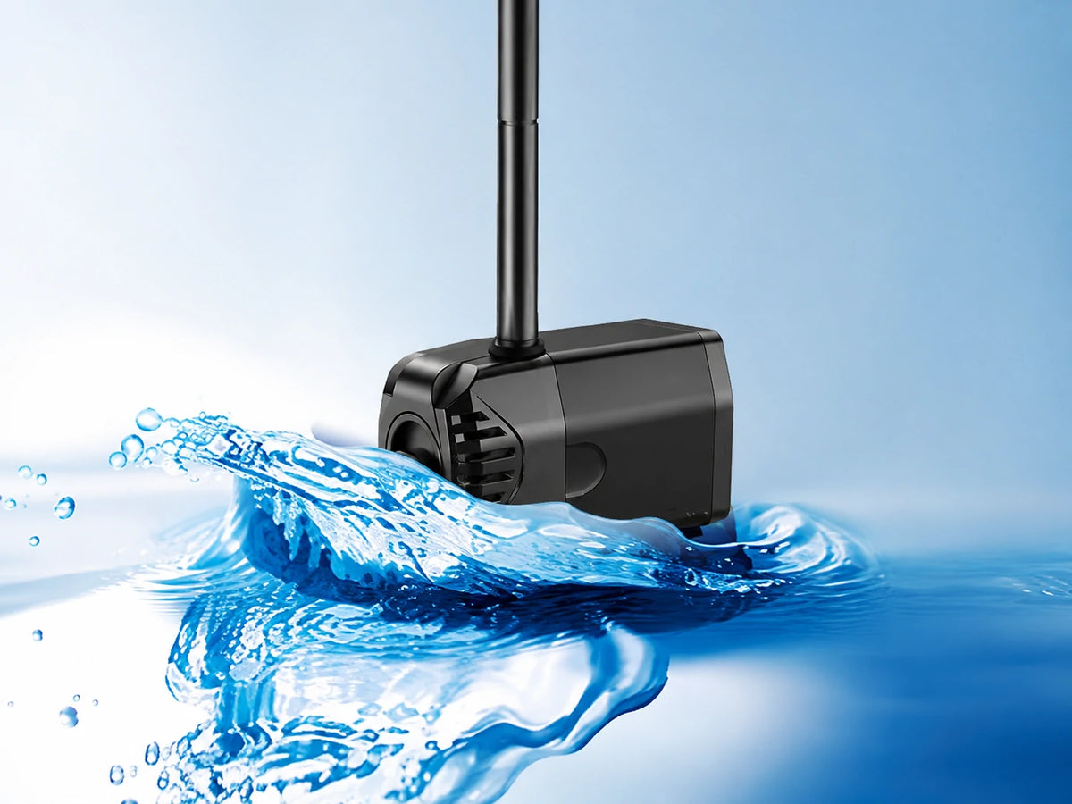 solar water pump for fountains in water